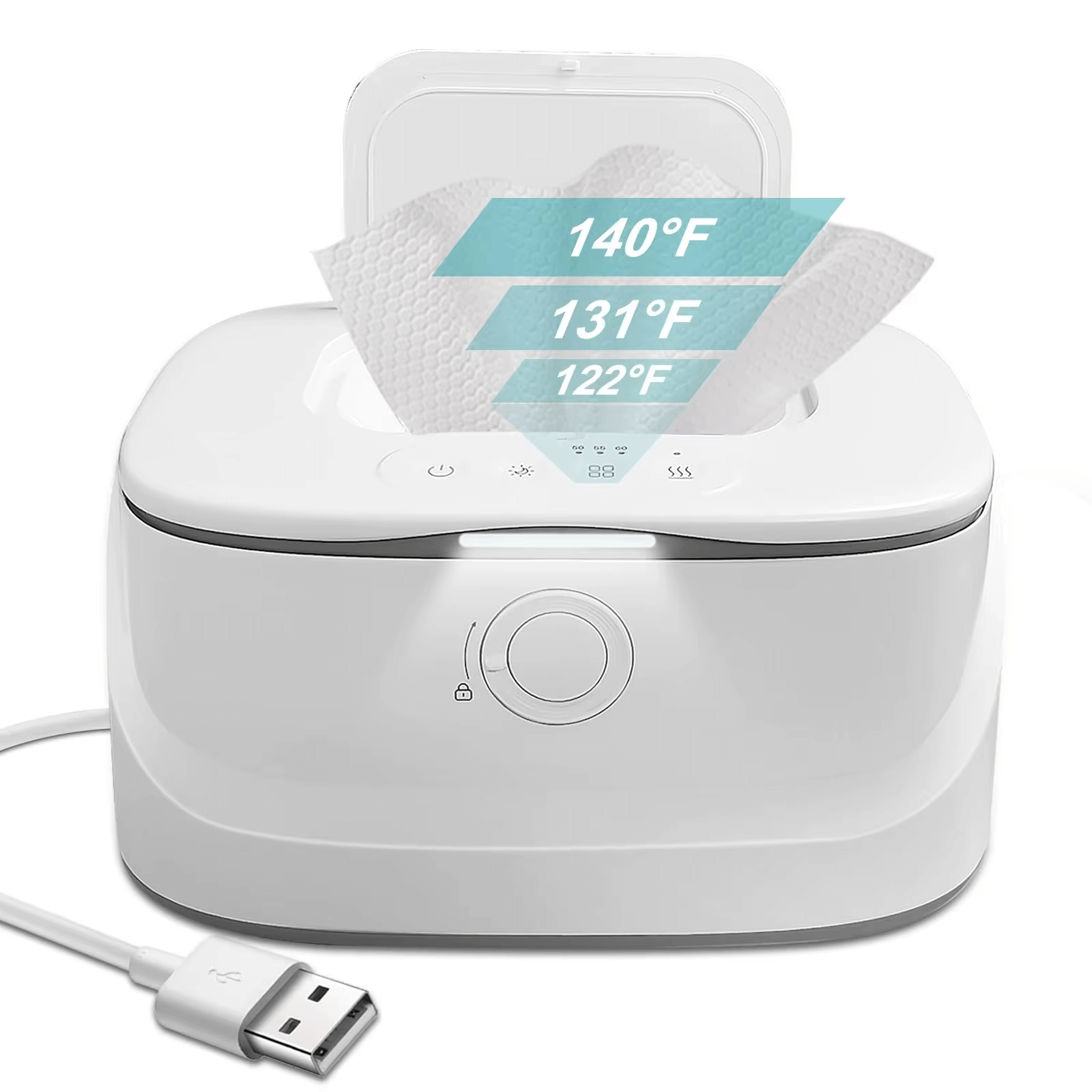 Baby Wipes Warmer for Home – Fast Heating, Quiet & Large Capacity