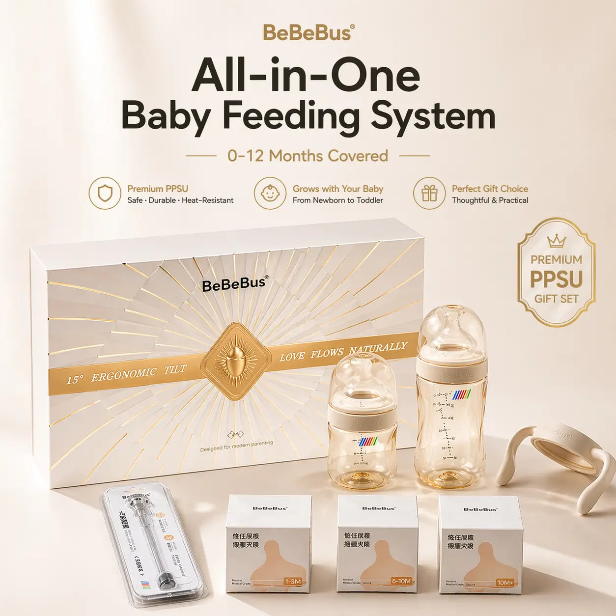 Baby Bottle Gift Set