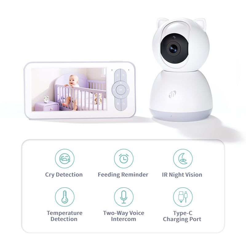 5-Inch HD Baby Monitor