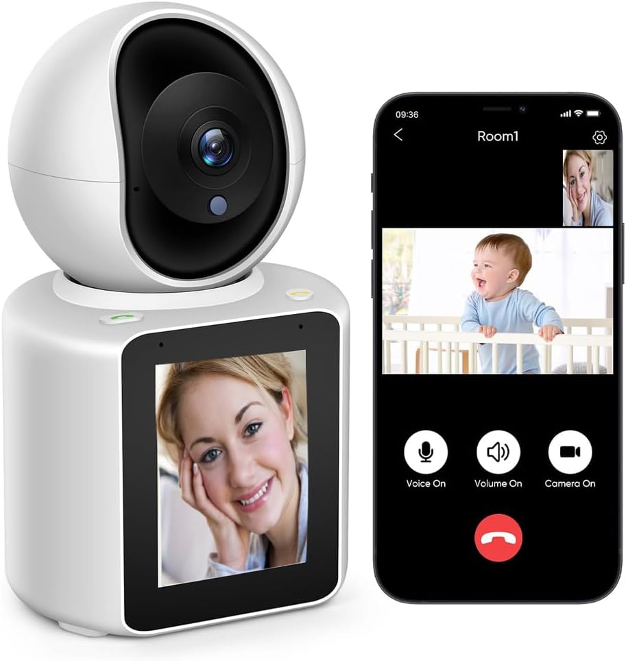 Smart WiFi Baby Monitor Camera | Auto Tracking & Cry Detection