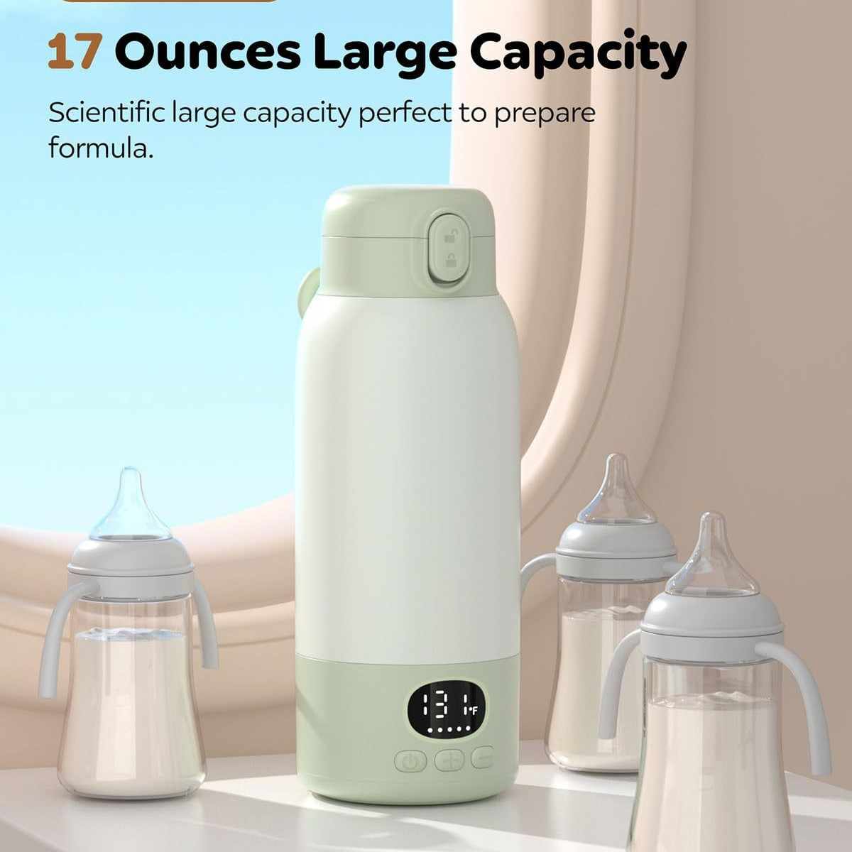 USB Rechargeable Baby Bottle Warmer